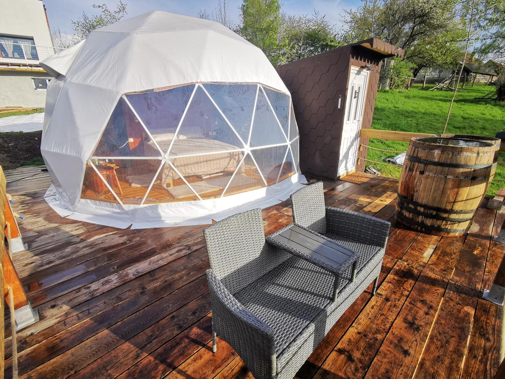 Glamping Zazen Hotel Drumu Carului Exterior foto